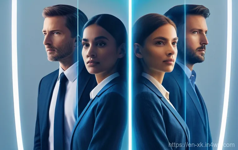 피드백을 통한 개인 성장 방법 - **From Defensive Shield to Open Mindset**
    A person in their late 20s to early 30s is depicted in...