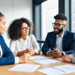 피드백 문화의 글로벌 사례 연구 - **Prompt for Global Tapestry of Feedback: Cultural Sensitivity**
    "A vibrant, diverse group of pr...