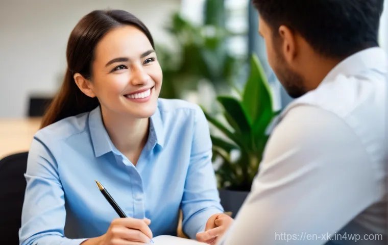 피드백 문화에서의 소통 원칙 - **Prompt:** A diverse group of young professionals in a modern, brightly lit office conference room....