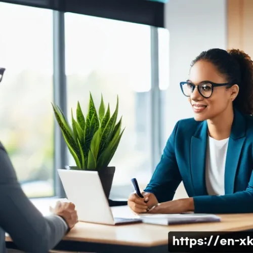 피드백을 효과적으로 받을 수 있는 방법 - A modern office setting featuring a diverse group of professionals engaged in a feedback session, wi...